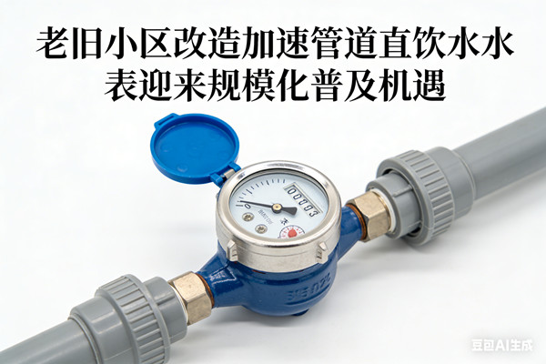 老舊小區改造加速管道直飲水水表迎來規?；占皺C遇